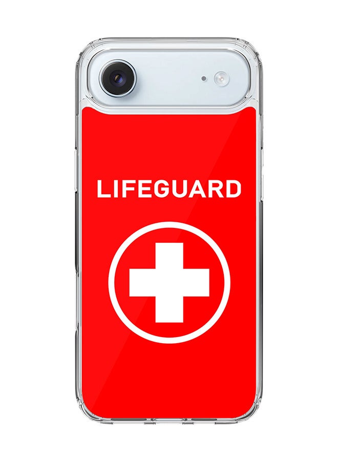 Stylizedd Classic Clear MagSafe Case for iPhone 17 Air , Hybrid Soft Case Flexible Edges Anti Drop TPU PC Gel Thin Transparent Cover [ Designed for iPhone 17 Air ] - Lifeguard