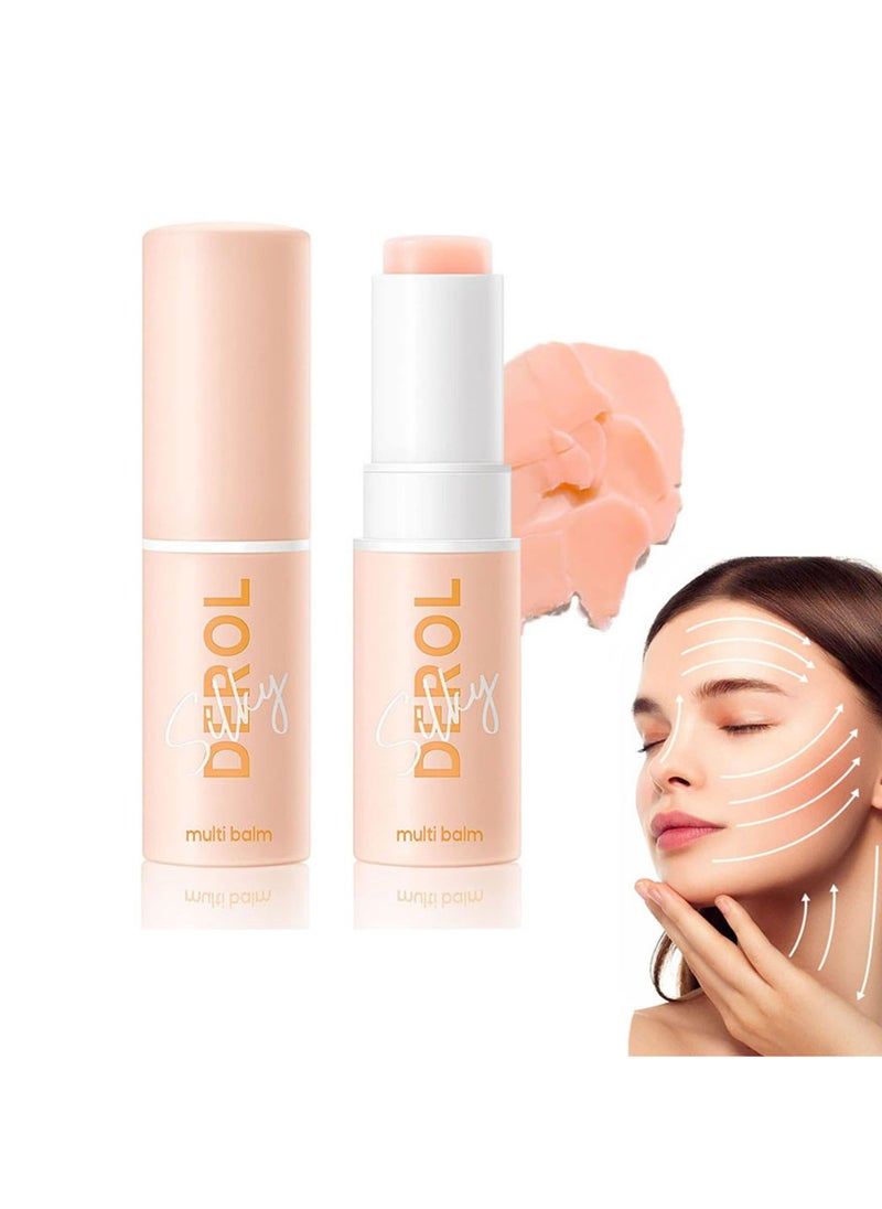DEROL Multi-moisture Balm Stick-brighten Wrinkle Repair Bounce For Face Silky Smooth Daily Dew,hydrate Ingredient For Natural Cool Sensation,Smooth Refresh Dry Skin,collagen Anti Aging Skincare  - Image 1