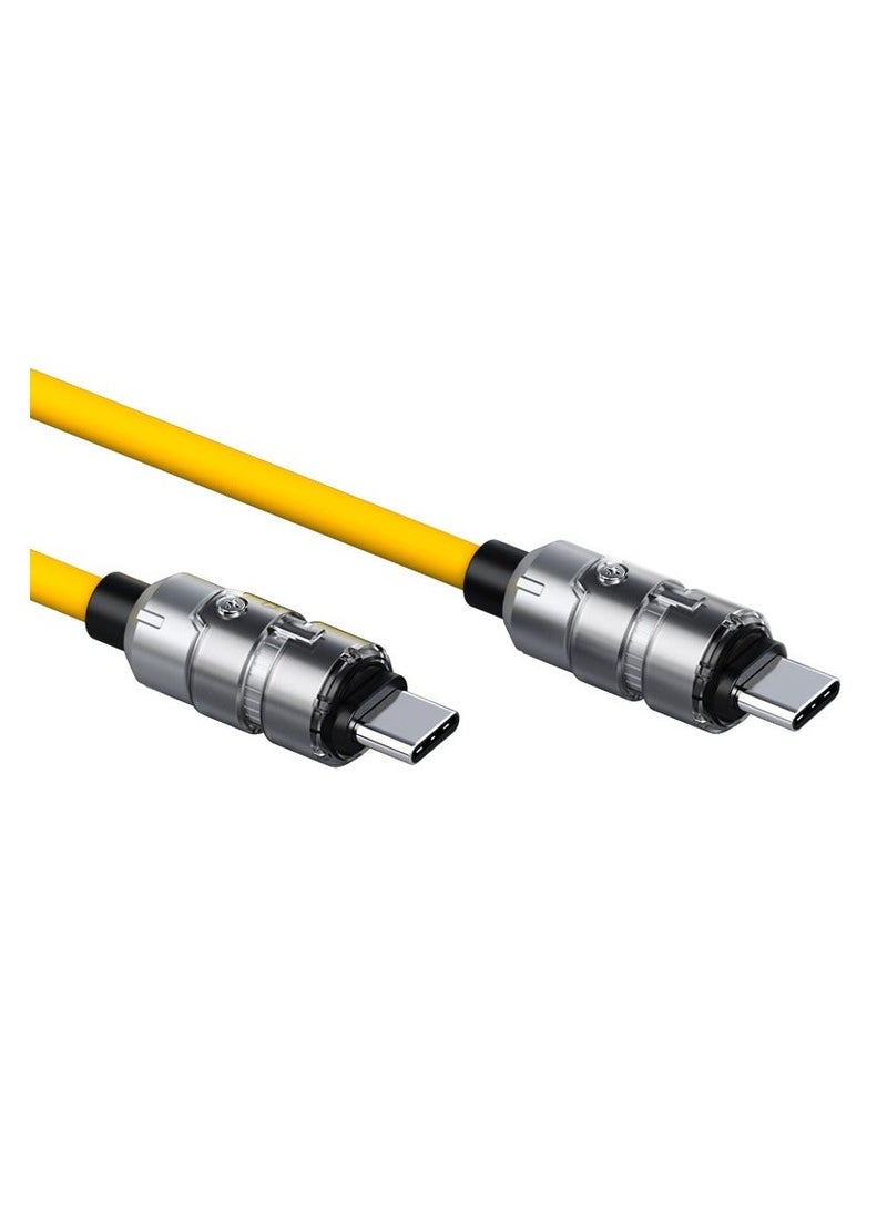 REDMAGIC Type-C to Type-C 240W Fast Charging Cable – 1.5M USB-C Cable with 6A Output, E-Marker Smart Chip & 480Mbps Data Transfer - Image 3