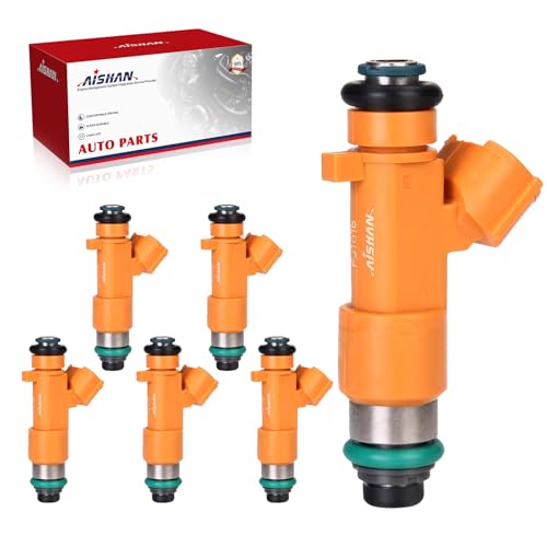 AISHAN 6PCS Fuel Injectors 12 Holes Compatible with Nissan 370Z 20092017 for Infiniti EX37 FX37 2013 Q50 Q60 2014 2015 Q70 20142016 QX70 20142017 M37 20112013 V6 37L Replace 16600EY00A - Image 1