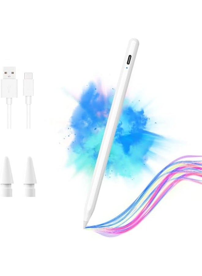 قلم لمس لأجهزة iPad بتصميم حساس للإمالة ومغناطيسي، قلم رقمي متوافق مع أجهزة Apple iPad - Image 1