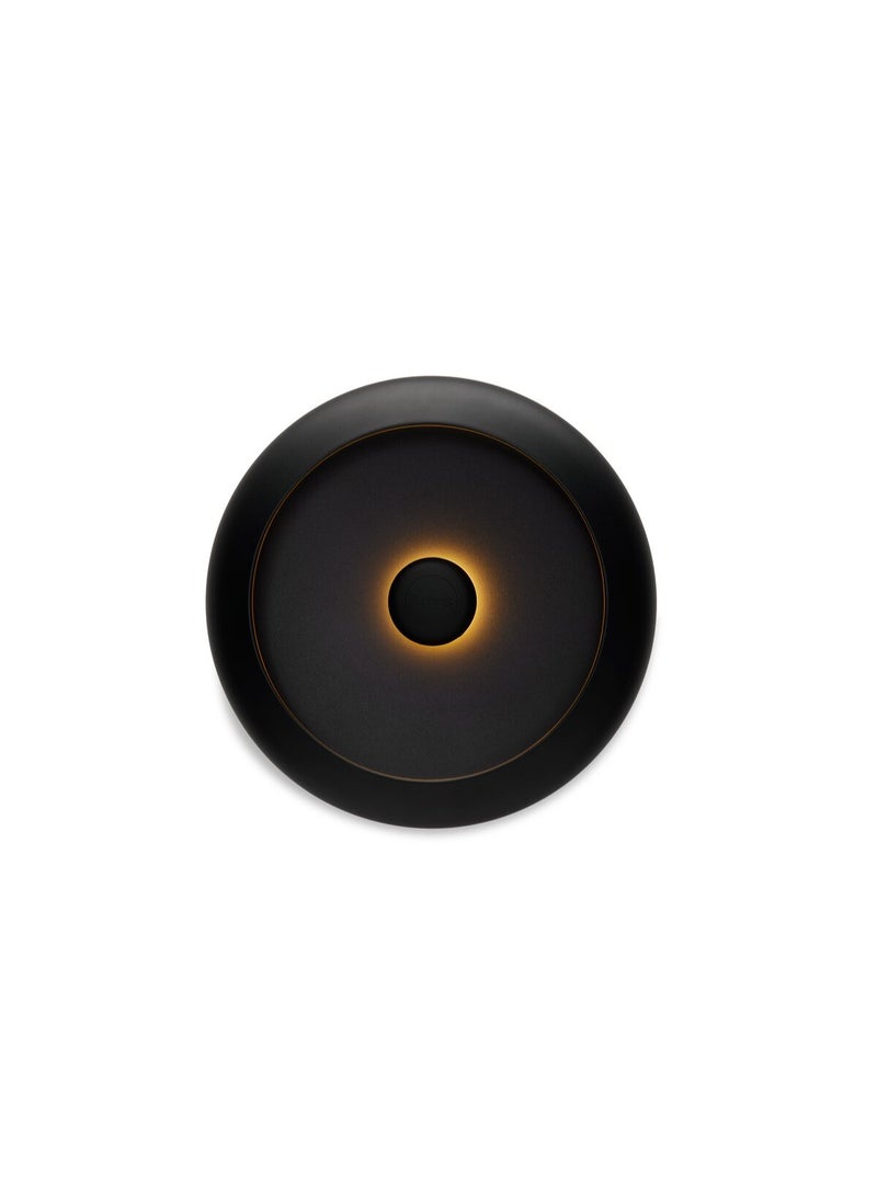 Fatboy Oloha Medium Bowl with Rechargeable Lamp | Multifunctional | Lamp: ABS and silicone | Shade: Steel | Suitable for Indoor & Outdoor Use | Stepless dimmable | Black - (30 x 7.3 cm) - Image 1