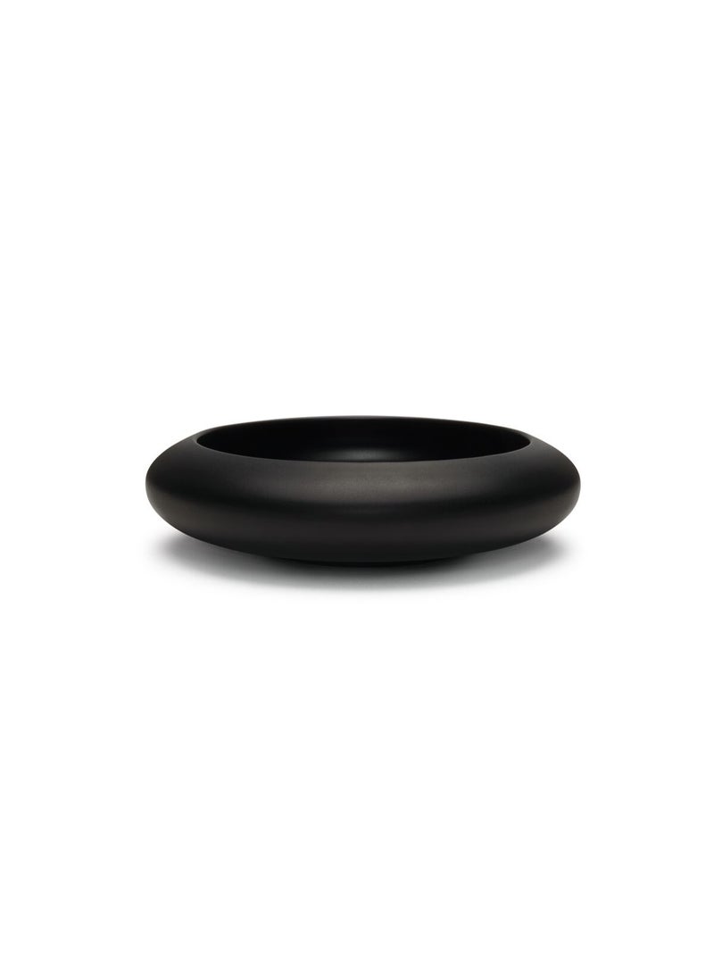 Fatboy Oloha Medium Bowl with Rechargeable Lamp | Multifunctional | Lamp: ABS and silicone | Shade: Steel | Suitable for Indoor & Outdoor Use | Stepless dimmable | Black - (30 x 7.3 cm) - Image 3