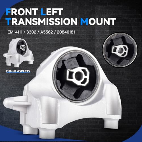 DOFOCH Engine Motor Mount Kit for 2010-2017 Chevy Equinox/GMC Terrain 2.4L, for 2012-2015 Chevrolet Captiva Sport 2.4L Replace # A5659 A5562 A5618 A5633 - Image 5
