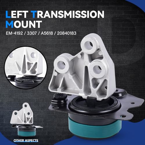 DOFOCH Engine Motor Mount Kit for 2010-2017 Chevy Equinox/GMC Terrain 2.4L, for 2012-2015 Chevrolet Captiva Sport 2.4L Replace # A5659 A5562 A5618 A5633 - Image 3