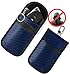Vammcht Upgraded Faraday Bag for Key Fob 2 Pack Premium Faraday Key Fob Protector Car RFID Signal Blocking Car Security Protection AntiTheft Pouch AntiHacking Case Blocker Blue - Image 2