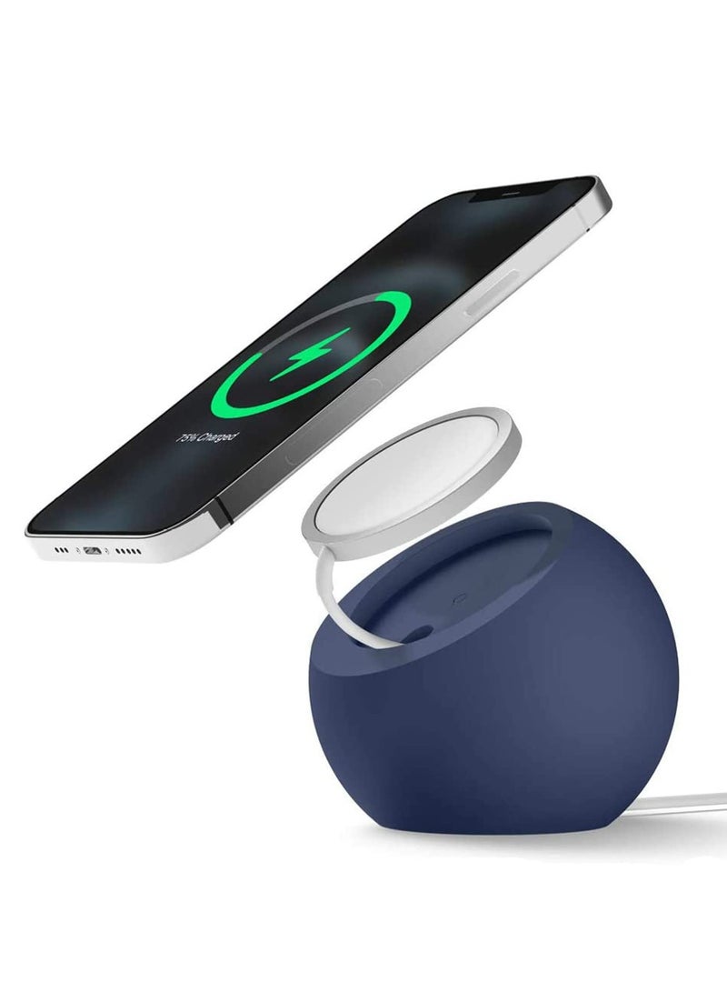 SOLARAE Magnetic Wireless Charging Storage Winder Charging Base for Magsafe - Image 1