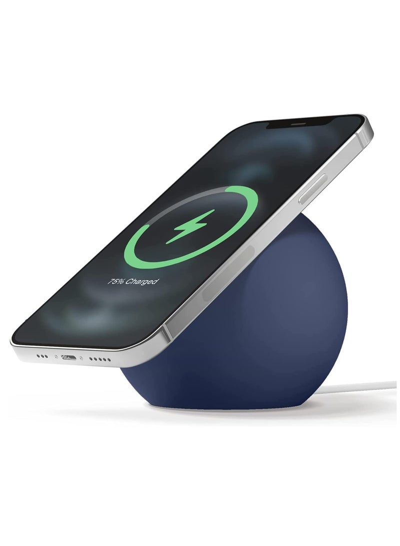 SOLARAE Magnetic Wireless Charging Storage Winder Charging Base for Magsafe - Image 4