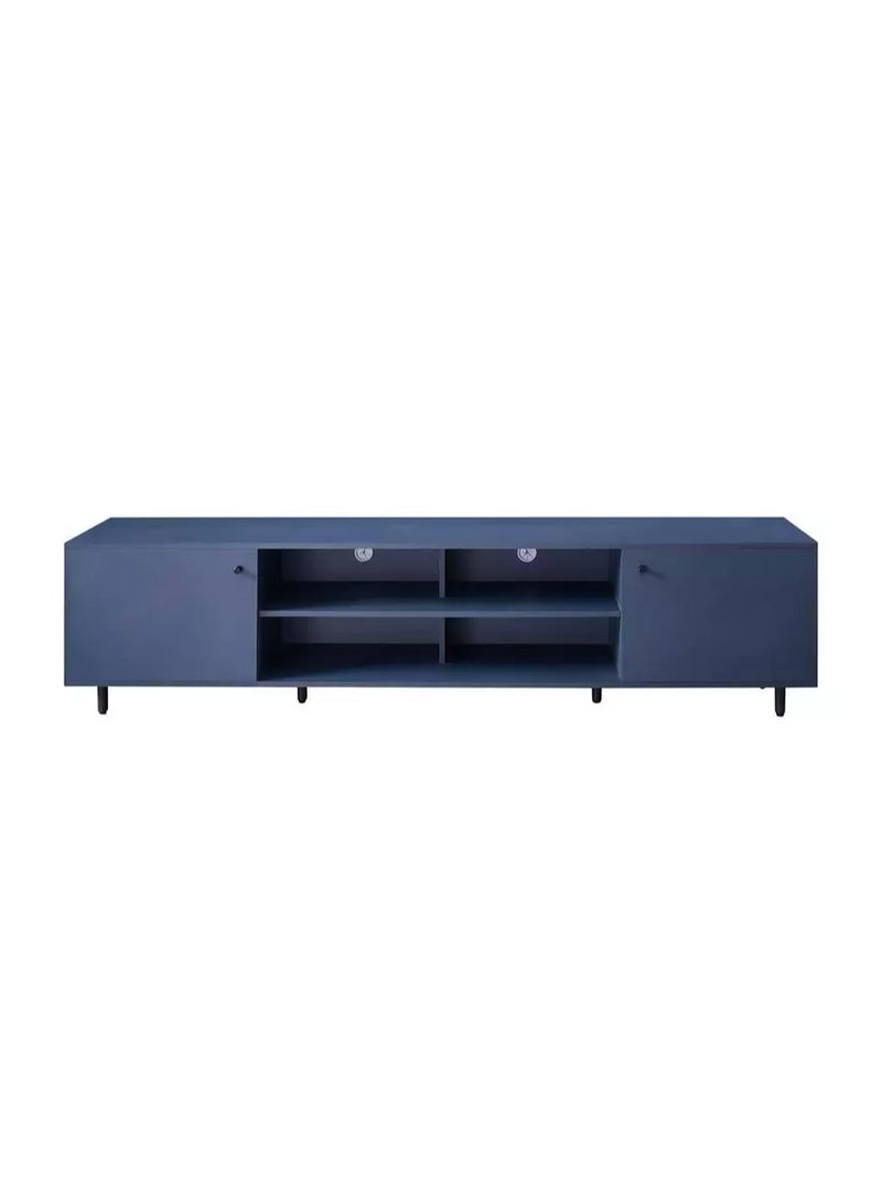 Homez TV table 2M up to 75 D 200 W 40 H 50 Blue - Image 1