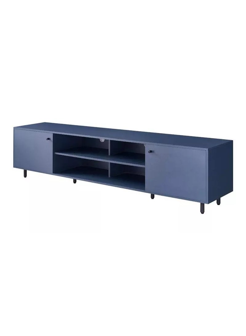 Homez TV table 2M up to 75 D 200 W 40 H 50 Blue - Image 2