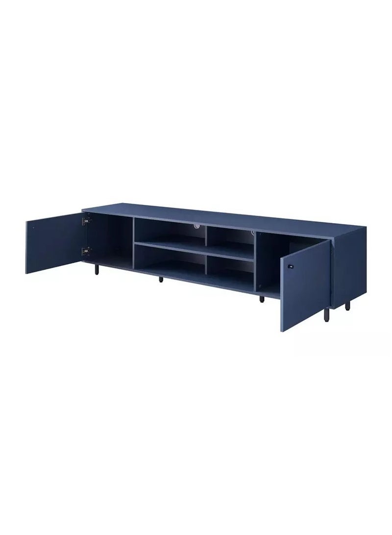Homez TV table 2M up to 75 D 200 W 40 H 50 Blue - Image 3