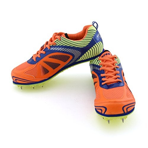 Vector X Bolt Spike Running Shoes Orange - Size-10 - Image 1