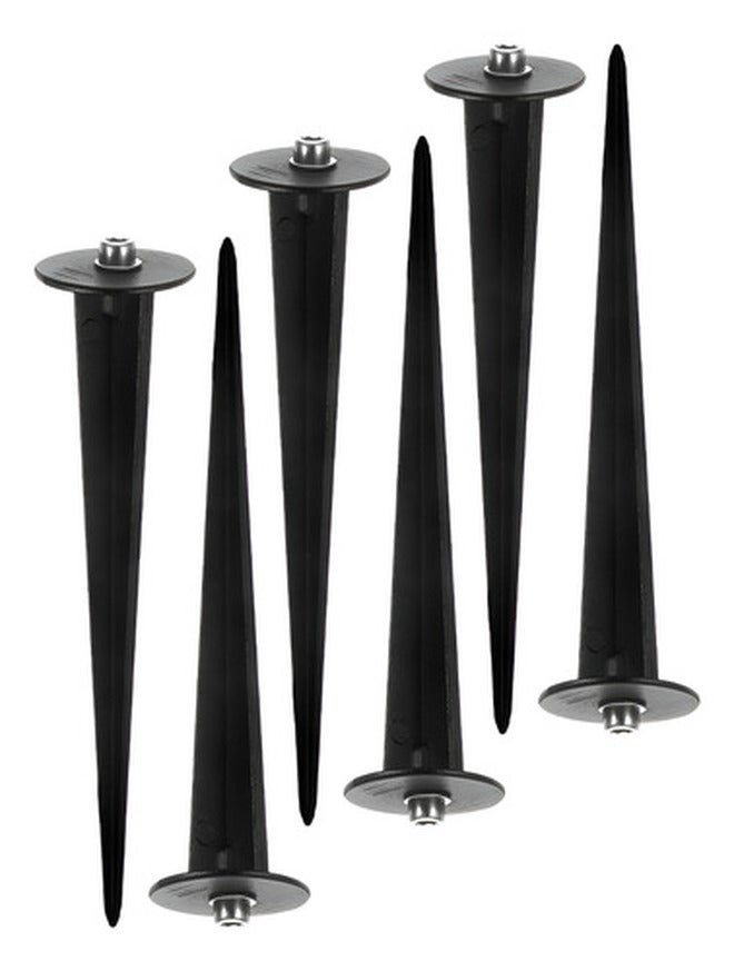 New Kit with 6 Durable Metal Stakes for Replacement