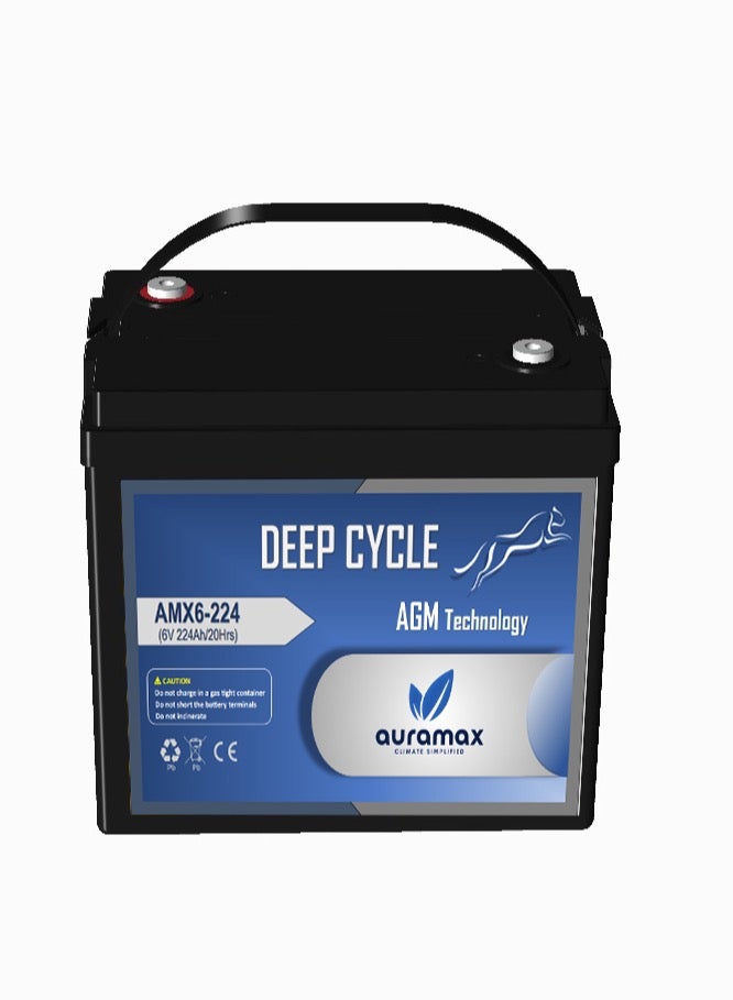 AGM Battery 6V 224 ah