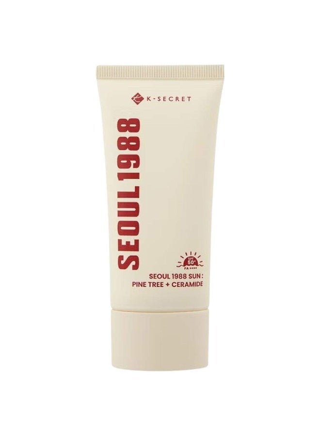 سيــول1988 واقي الشمس K-Secret Seoul 1988 برائحة شجرة الصنوبر والسيراميد بعامل حماية من الشمس 50+ - Image 1