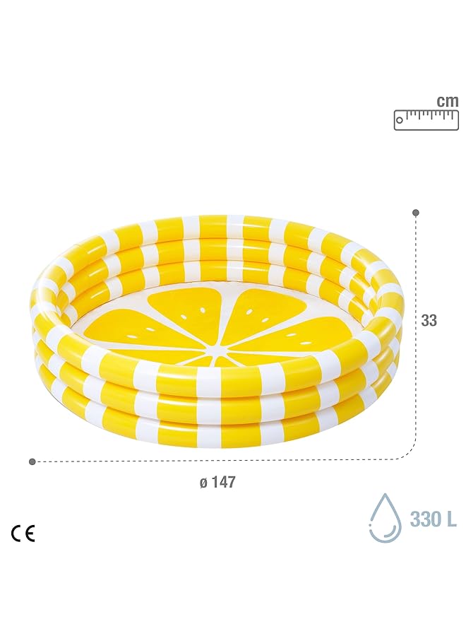 INTEX Zesty Lemon Pool Inflated Size: 1.47M X 33Cm (58432Np) - Image 4