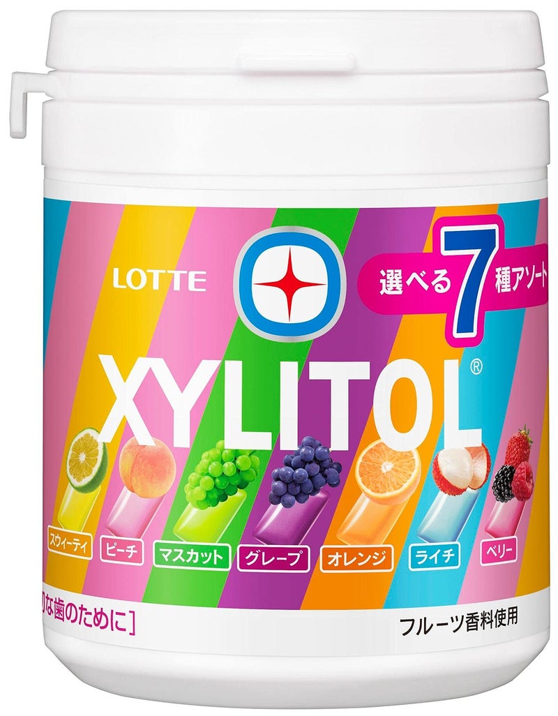 Lotte xylitol gum seven assorted bottle 143g Parallel import - Image 3