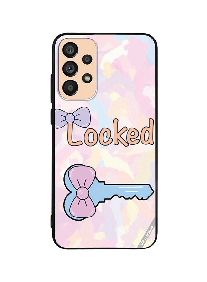 VR CREATIVE Protective Case Cover For Samsung Galaxy A53 5G Locked Design Multicolour - Image 1