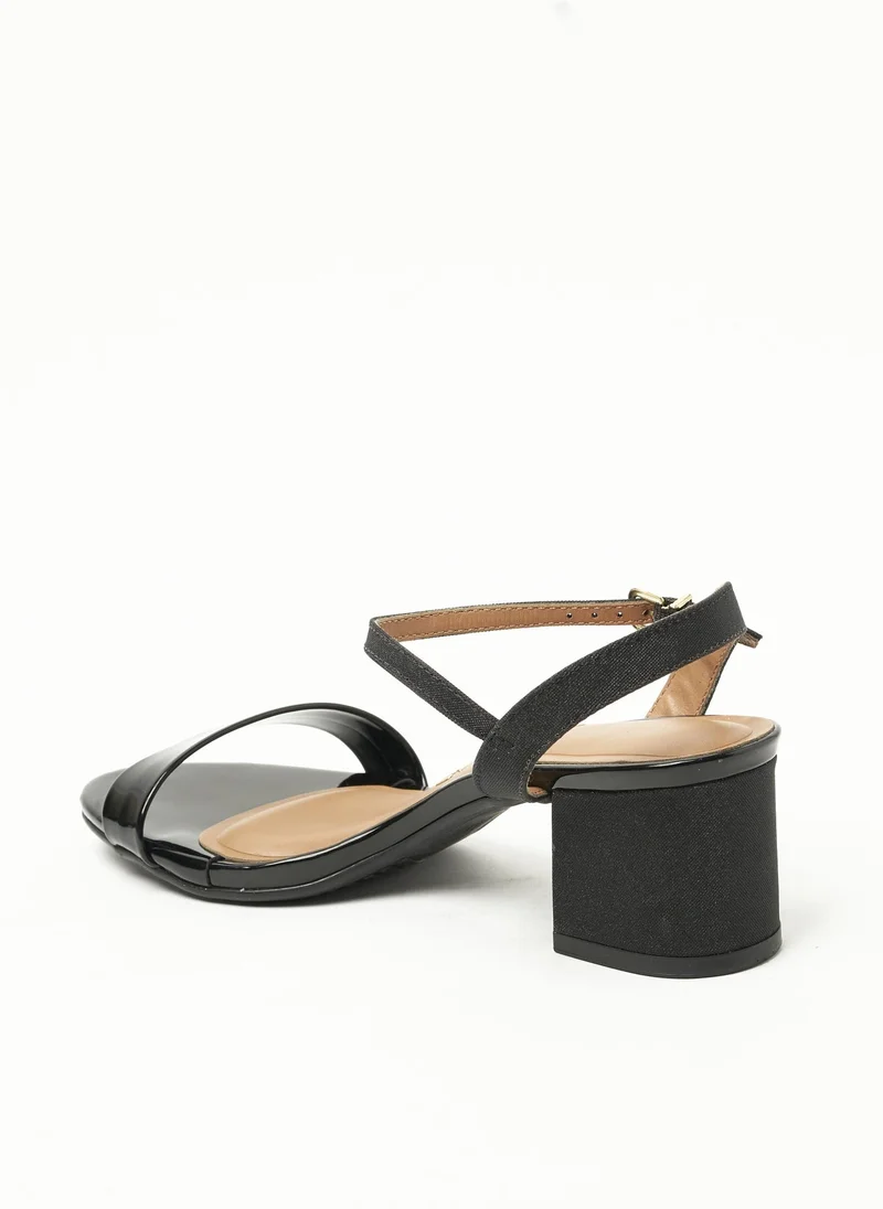 Vizzano  VIZZANO Sandals with Back strap for Ladies – BLACK Sandals with Ankle Strap | Comfortable PU Upper & TPR Sole for Women | Best Price UAE