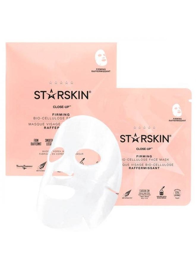 STARSKIN STARSKIN Close-Up™ Coconut Bio-Cellulose Second Skin Firming Face Mask 