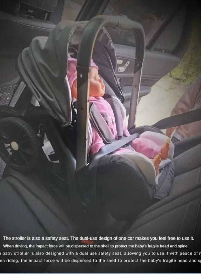 عربة اطفال كارسيت اتجاهين متعددة الوضعيات - Image 4