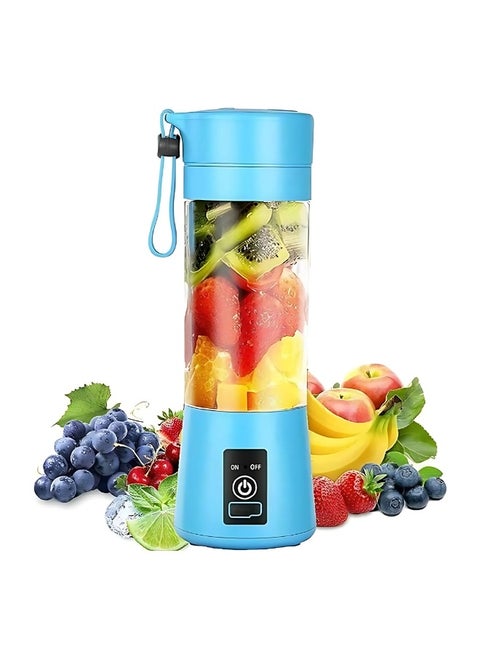 Portable Blender,Personal Blender,Travel Blender, JuiceMaker 380ML USB B Type Rechargeable Juicer Mixer | Blender | Multi-Function Juice for Baby Food | Gym | Travel and More