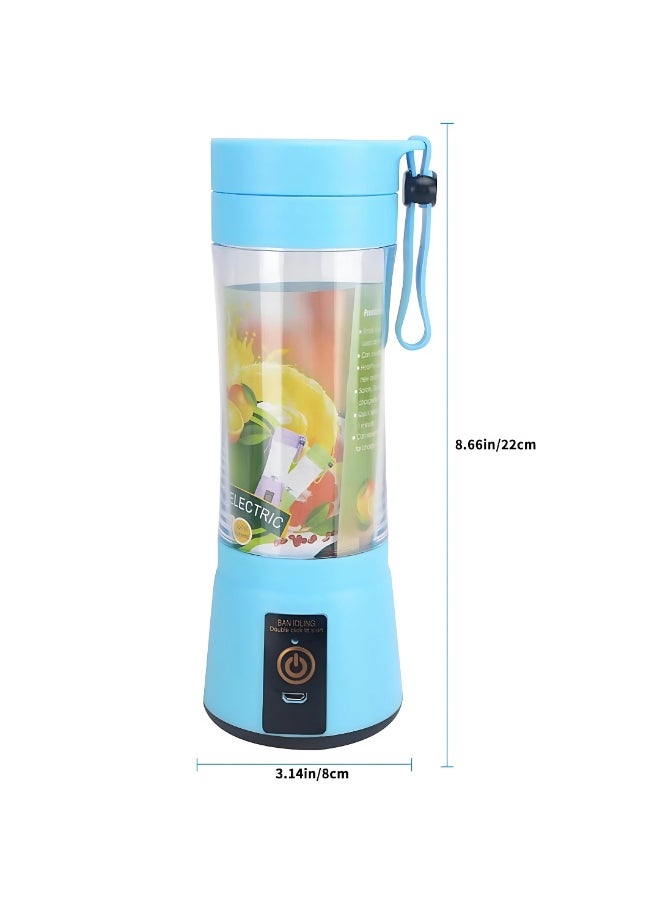 Panvil - Portable Blender,Personal Blender,Travel Blender, JuiceMaker 380ML USB B Type Rechargeable Juicer Mixer | Blender | Multi-Function Juice for Baby Food | Gym | Travel and More - Image 1