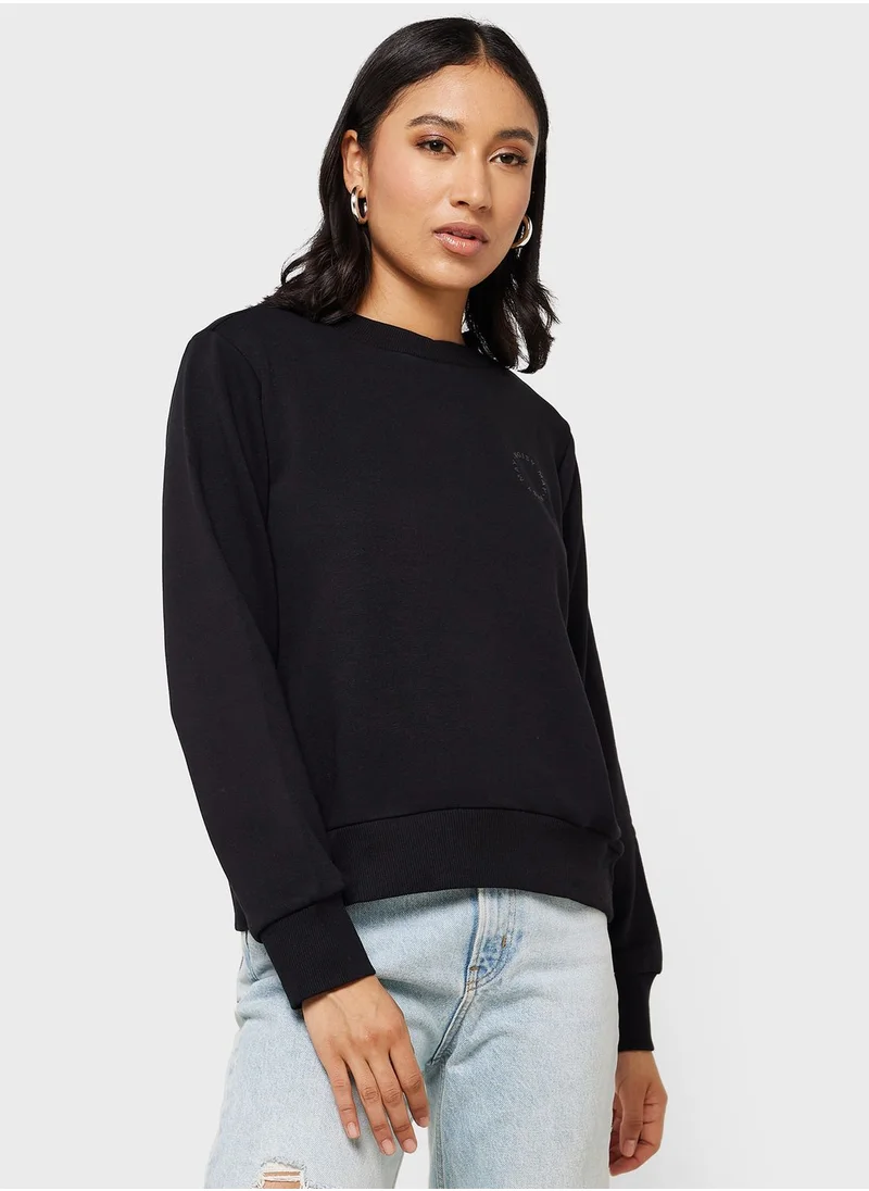 NOISY MAY Cropped Sweatshirt