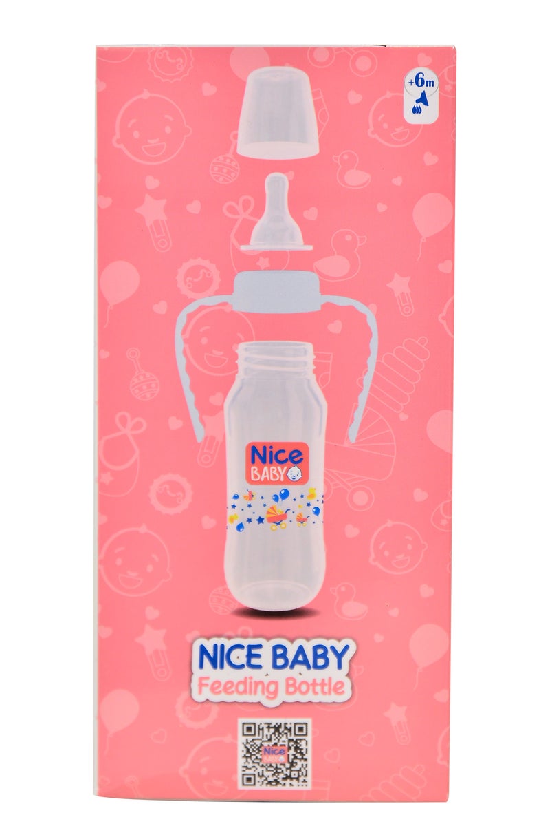 نايس بيبي ببرونة نايس بيبى بيد 280 ml - روز- متعددة الاشكال - Image 3