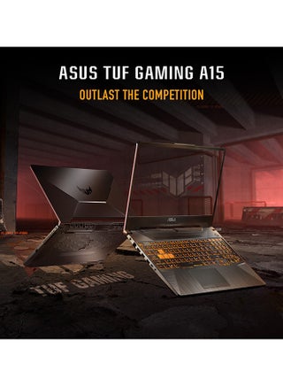 TUF Gaming A15 Laptop With 15.6-Inch Display, AMD Ryzen 7 8845HS Processor/16GB RAM/512GB SSD/Windows 11 Home/NVIDIA GeForce RTX 3050 Arabic Graphite Black - view 3
