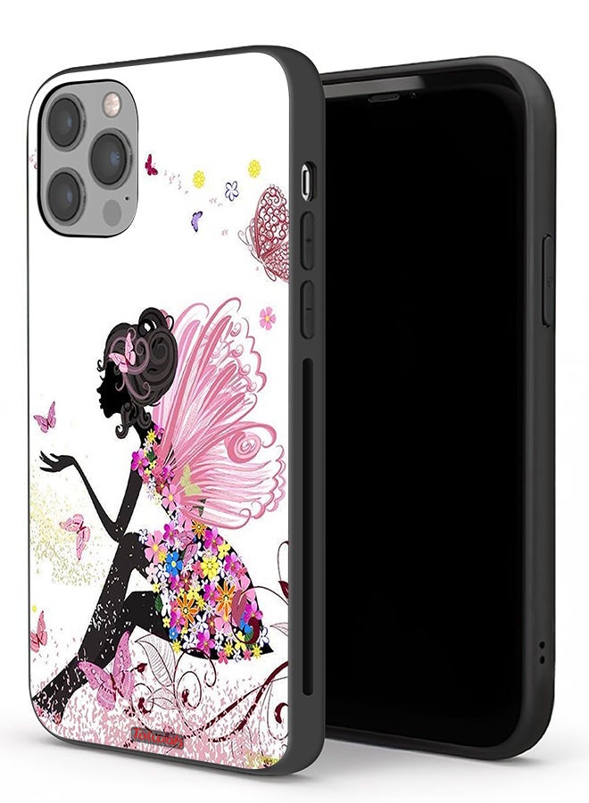 Tolwak Apple iPhone 12 Pro Max Protective Case Butterfly Girl Artwork - Image 1