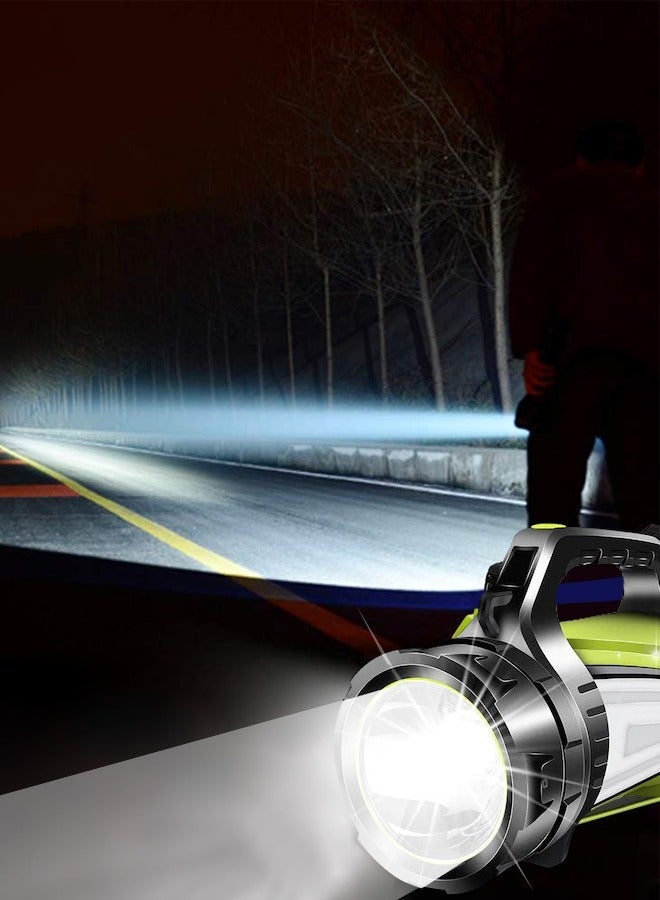 بيوينتي Rechargeable Waterproof LED Camping Flashlight Torch Camping Lantern For  Emergency Outdoor Home Camping  - Image 3