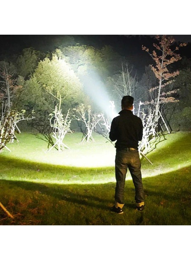 بيوينتي Rechargeable Waterproof LED Camping Flashlight Torch Camping Lantern For  Emergency Outdoor Home Camping  - Image 4