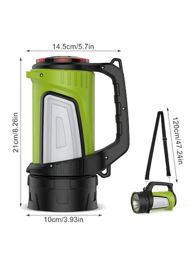 بيوينتي Rechargeable Waterproof LED Camping Flashlight Torch Camping Lantern For  Emergency Outdoor Home Camping  - Image 5