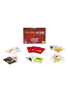إكسبلودنج كيتنس أل أل سي لعبة Exploding Kittens Original Edition - لعبة مرحة لليلة اللعب العائلية - ألعاب بطاقات مضحكة للأعمار من 7 سنوات فما فوق - 56 بطاقة - من 2 إلى 5 لاعبين - 15 دقيقة من اللعب  - Image 2