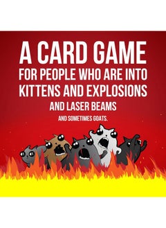 إكسبلودنج كيتنس أل أل سي لعبة Exploding Kittens Original Edition - لعبة مرحة لليلة اللعب العائلية - ألعاب بطاقات مضحكة للأعمار من 7 سنوات فما فوق - 56 بطاقة - من 2 إلى 5 لاعبين - 15 دقيقة من اللعب  - Image 5