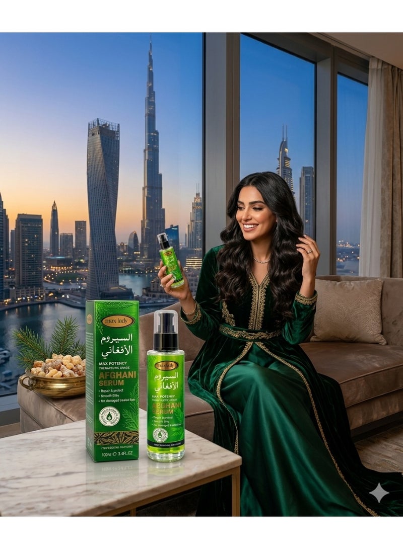 Max Lady Max Potency Afghani Hair Serum 100 ml - Image 2
