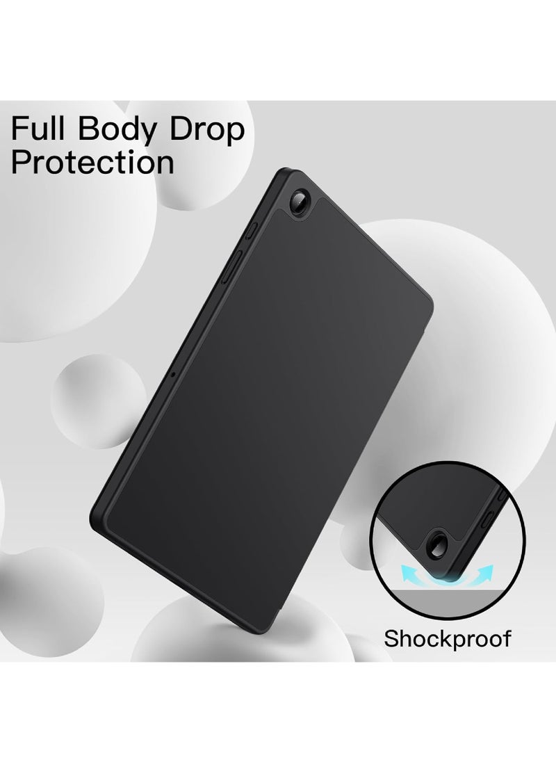 Rock Pow - Case for Samsung Galaxy Tab A9+ / A9 Plus 11-Inch 2023 Soft TPU Tri-Fold Stand Protective Tablet Cover Auto Wake/Sleep - Image 1