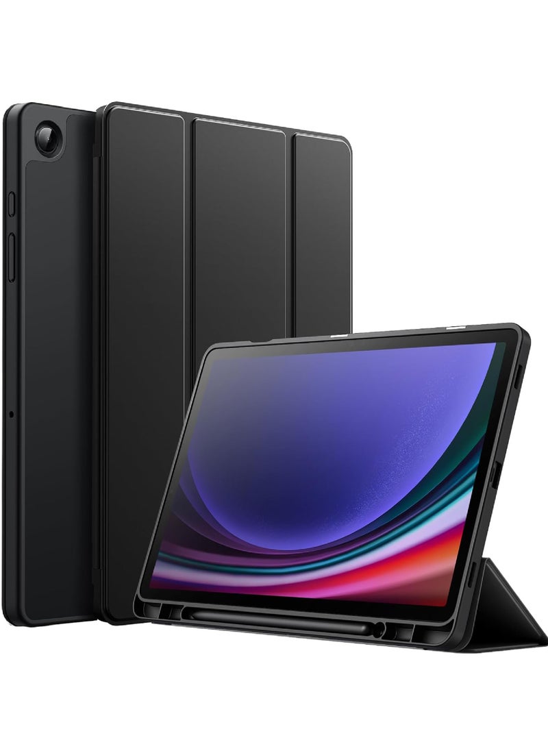 Rock Pow - Case for Samsung Galaxy Tab A9+ / A9 Plus 11-Inch 2023 Soft TPU Tri-Fold Stand Protective Tablet Cover Auto Wake/Sleep - Image 1