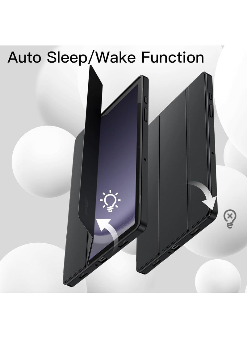Rock Pow - Case for Samsung Galaxy Tab A9+ / A9 Plus 11-Inch 2023 Soft TPU Tri-Fold Stand Protective Tablet Cover Auto Wake/Sleep - Image 1