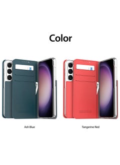araree Mustang Diary Galaxy S23 Ultra, Designed for Samsung Galaxy S23, Premium PU Leather Flip Folio Cover with Card Slot, Shockproof PC Interior Case, Compatible with Galaxy S23 Ultra - Black  - Image 5