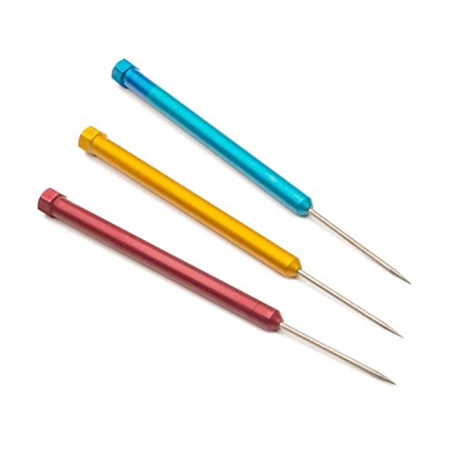 MegaCast MC Deluxe Titanium Soldering Pick Set, Set of 3, 6-1/2 Inches - Image 1