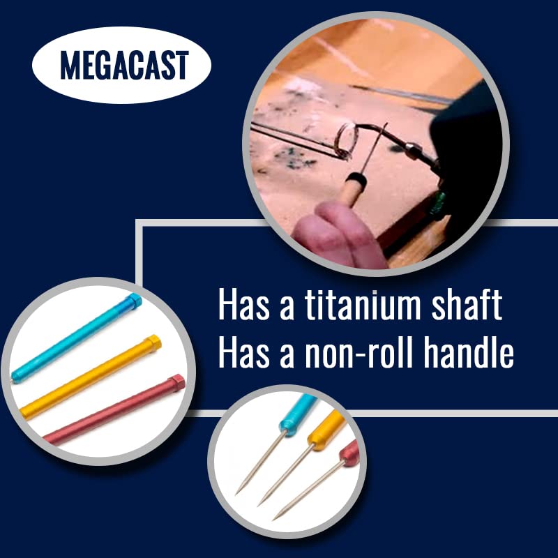 MegaCast MC Deluxe Titanium Soldering Pick Set, Set of 3, 6-1/2 Inches - Image 4