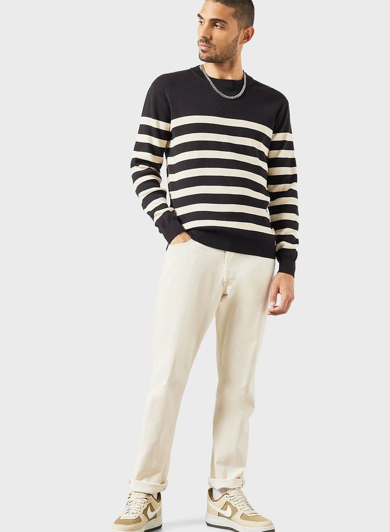 Mango Man Striped Sweater - Image 4