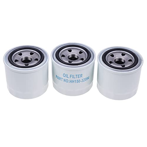 JZGRDN 3PK Oil Filter HH150-32094 Compatible with Kubota B1550 B1700 B1750 B20 B21 B2100 B2150 B2301 B2320 B2400 B2410 B26 B2601 B2620 B2650 B2920 B4200 B5100 B5200 B6100 B6200 Tractors - Image 2