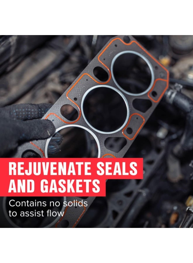 اس تي بي مُركّز مُحسّن لإيقاف تسربات المحرك لمحركات البنزين والديزل، يُحسّن حالة محركك ويمنع تسربات الزيت البسيطة، منتجات تنظيف السيارات الميكانيكية المصنوعة في المملكة المتحدة، 300 مل - Image 3