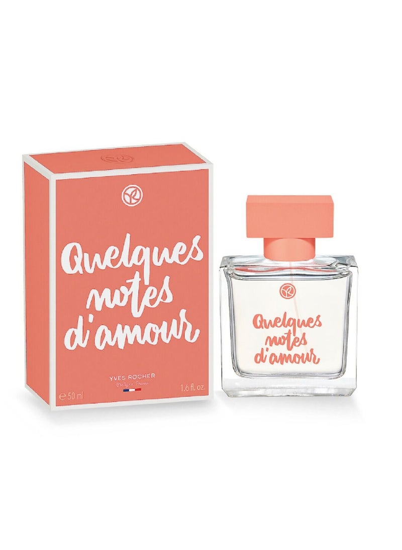 Yves Rocher - QUELQUES NOTES D'AMOUR EAU DE PARFUM BOTTLE 50ML - Image 1