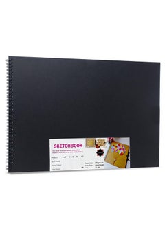 Lakeer Lakeer Black Sketchbook - A3 Size|250 GSM-25 Sheets, for Sketching, Drawing, Panting, etc  - Image 1
