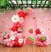 Yeewaka Strawberry balloon garland arch kit 130pcs Red Pink with Strawberry and Daisy mylar balloon for girl baby shower berryfirst 1st birthday Two sweet groovy theme Birthday decorations - Image 3