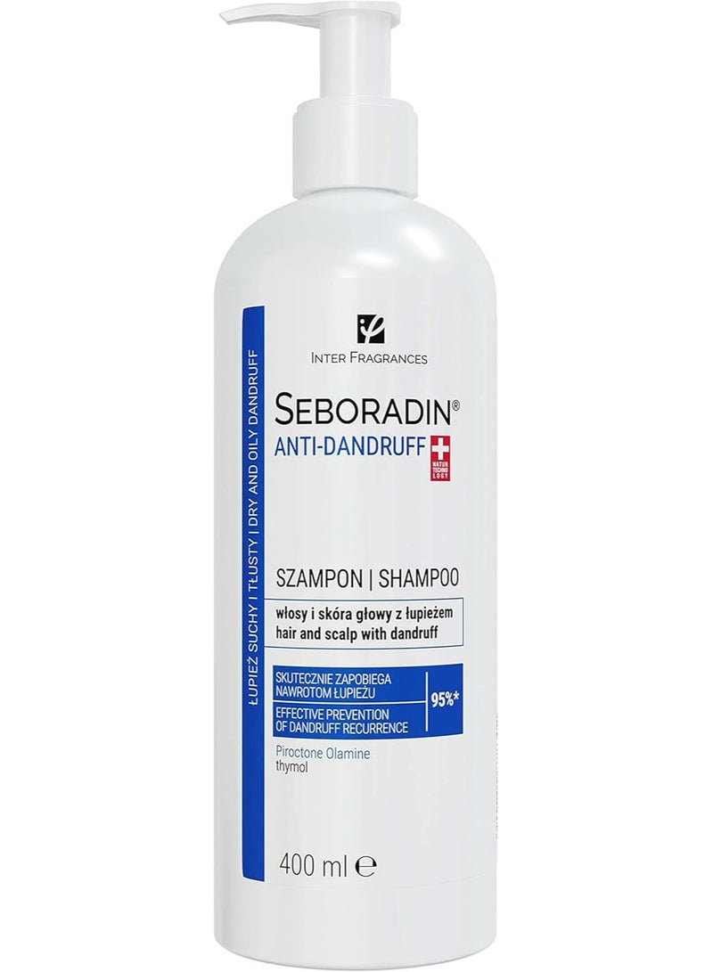Seboradin Anti-Dandruff Shampoo 400 ML - Image 1